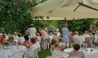 Im Garten des Gimbacher Hofs